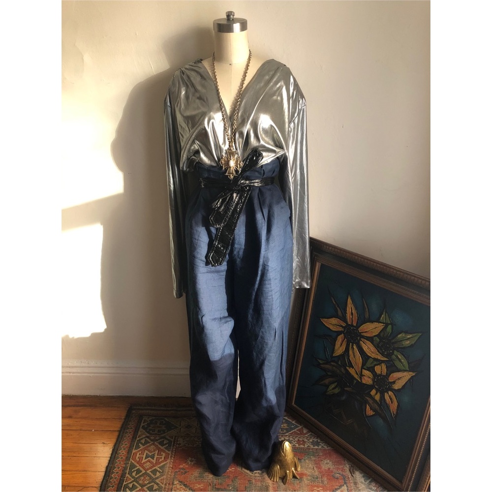 Vintage-Metallic Liquid-Top - Picture 2 of 8